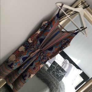 MULTI PATTERNED DRESS